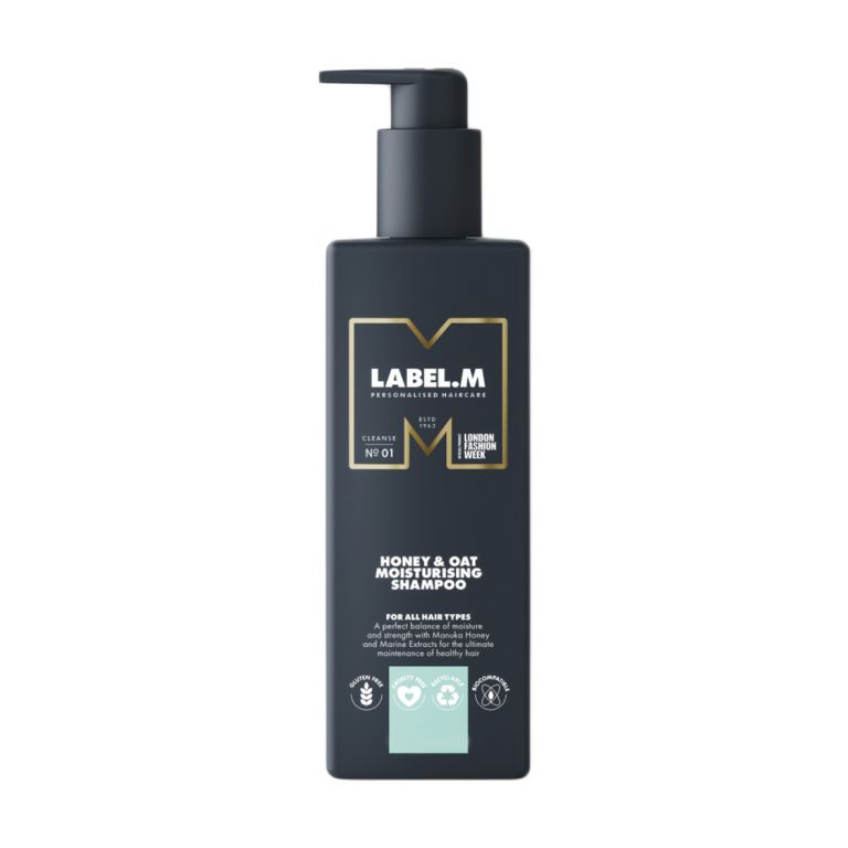 Label M. Honey and Oat Moisturising Shampoo 1000 ml.